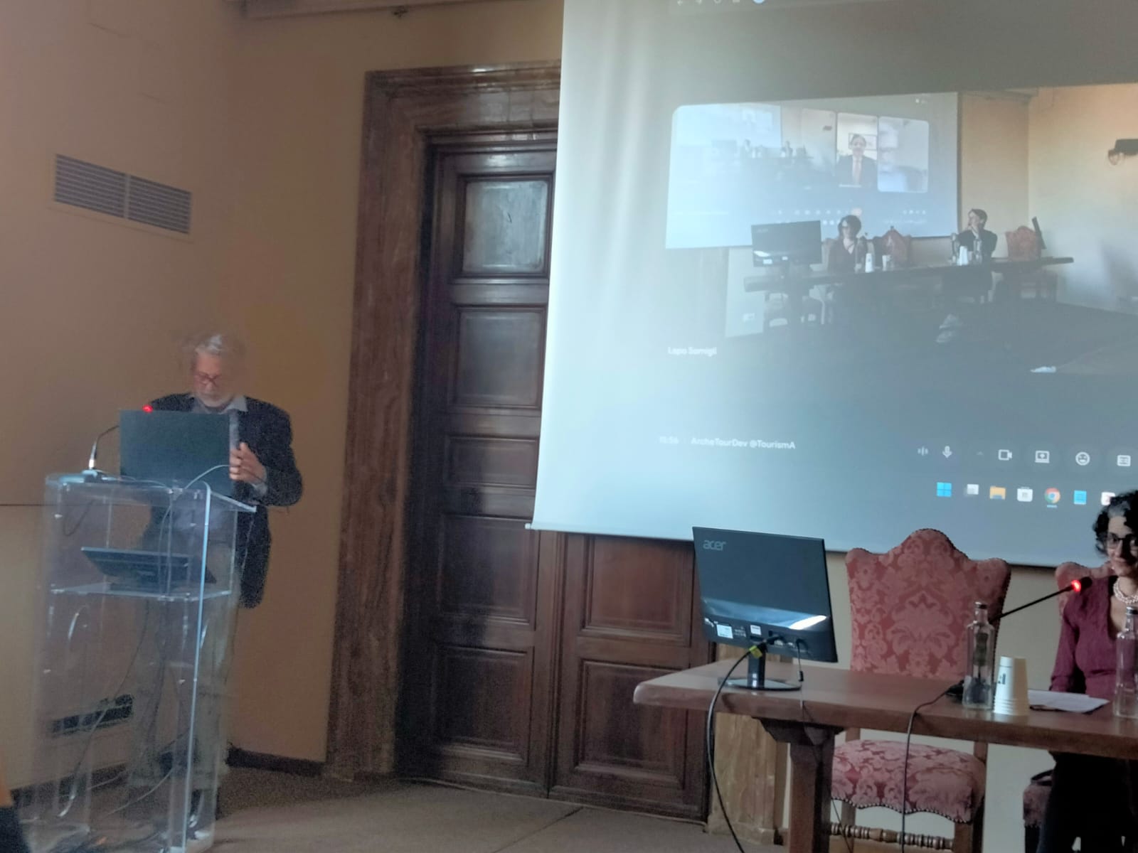 Emilio Cabassino durante il suo intervento a TourismA 2026